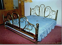 Bračni krevet mesing